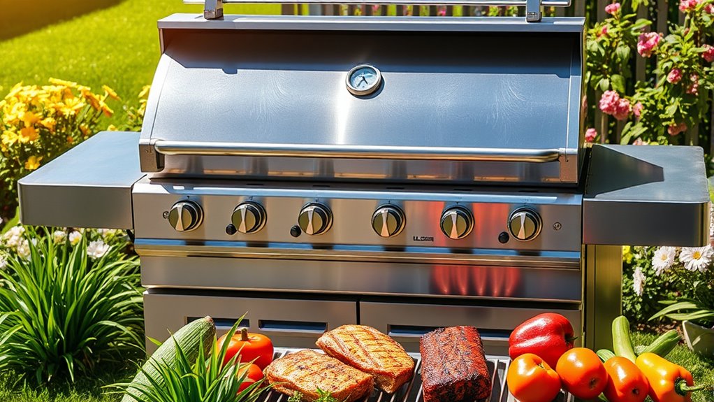 premium outdoor grilling options