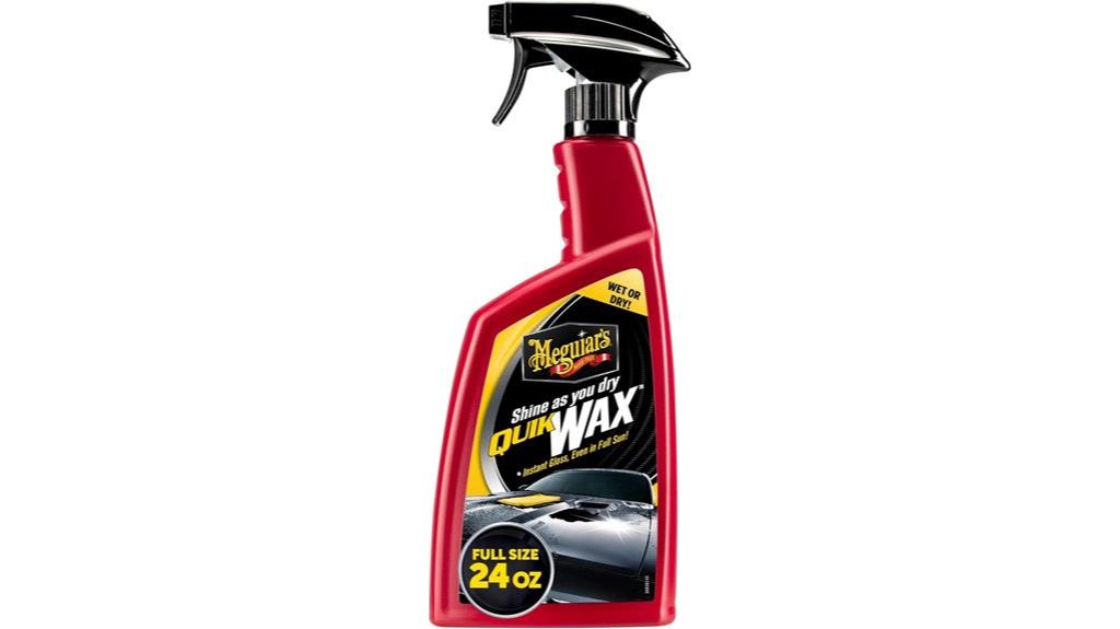 quick spray car wax