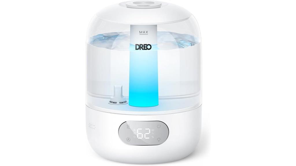 quiet 3l night humidifier