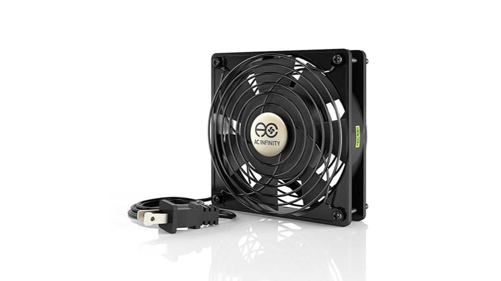 quiet ul certified muffin fan