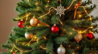 realistic pre lit christmas trees