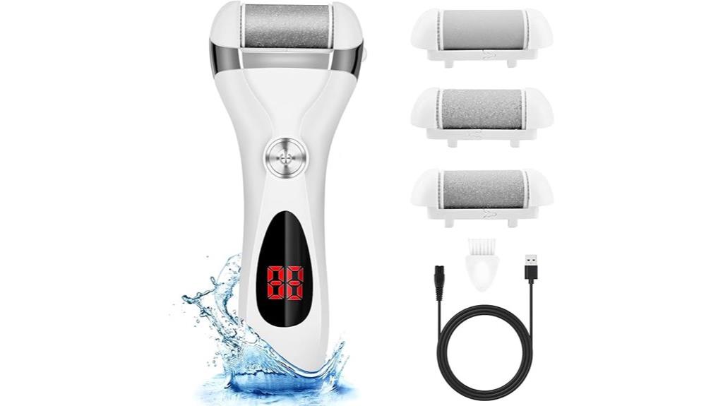 rechargeable callus remover kit
