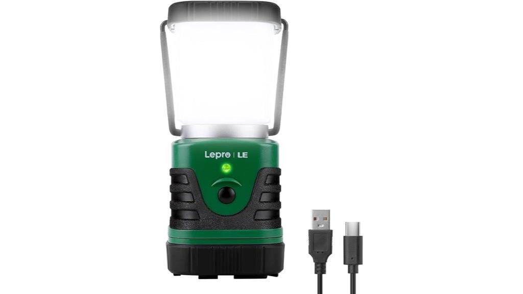 rechargeable camping lantern with power