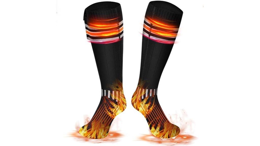 rechargeable heated sock socks