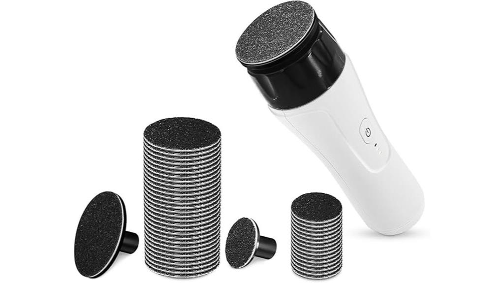 rechargeable high speed foot file