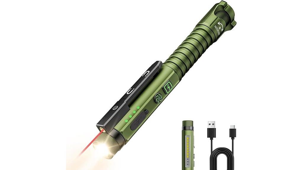 rechargeable pen flashlight