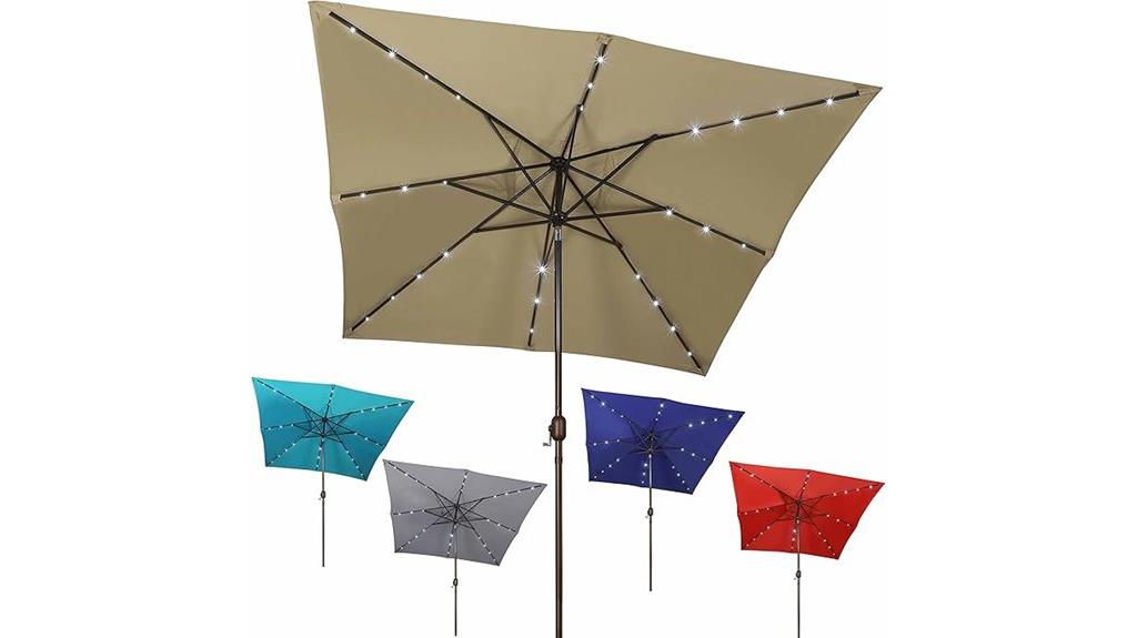 rectangular umbrella for patio