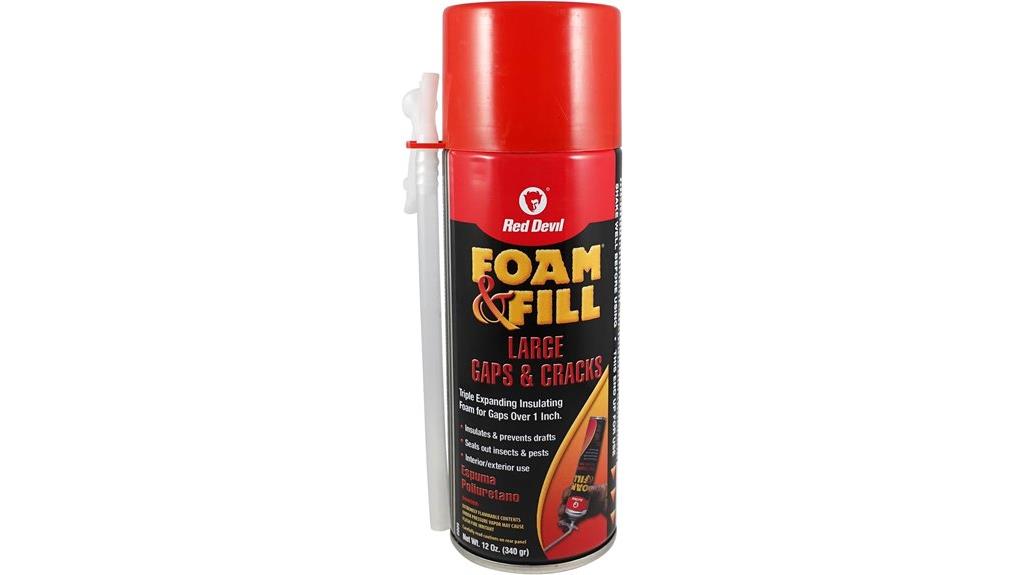 red devil spray foam