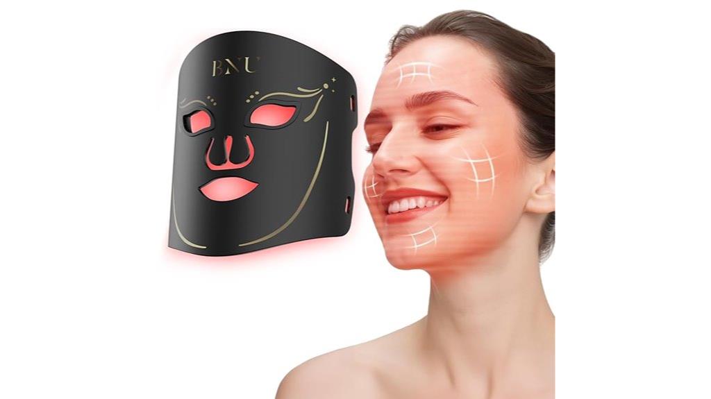 red light face mask