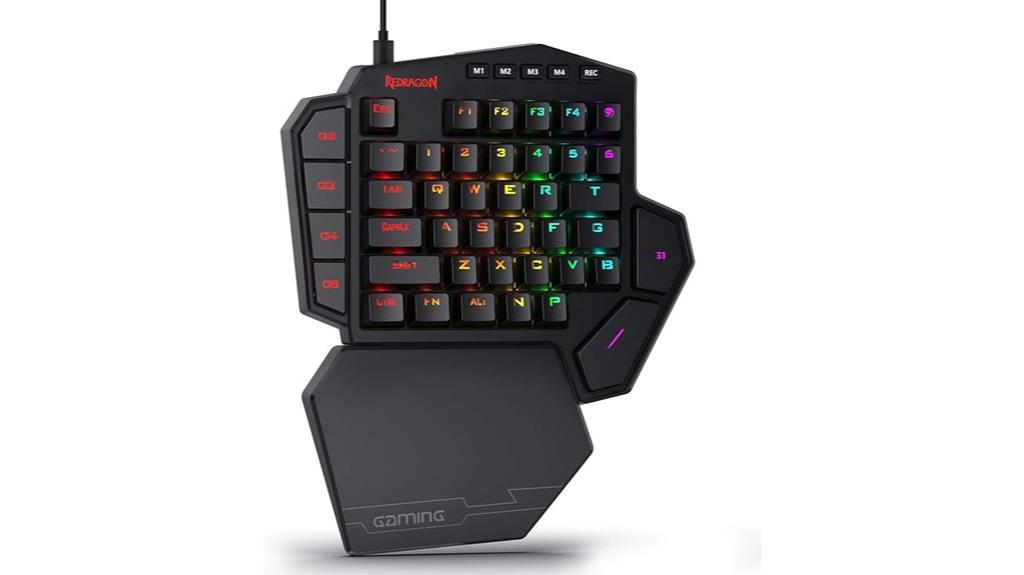 redragon rgb wired keyboard
