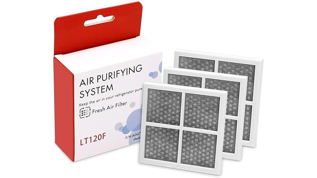 refrigerator air filter pack