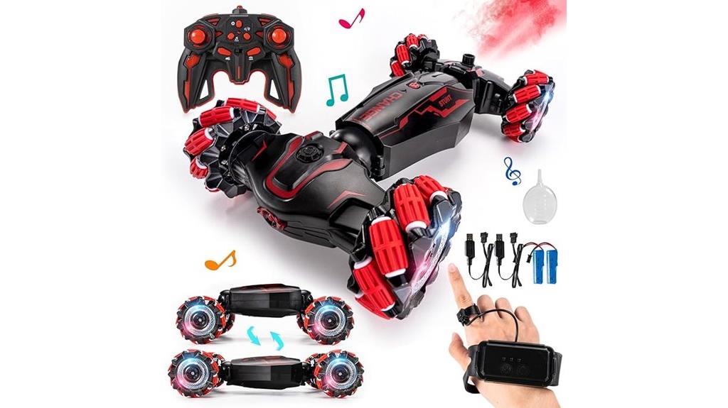 remote controlled gesture car