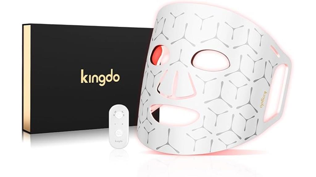 remote controlled red light mask