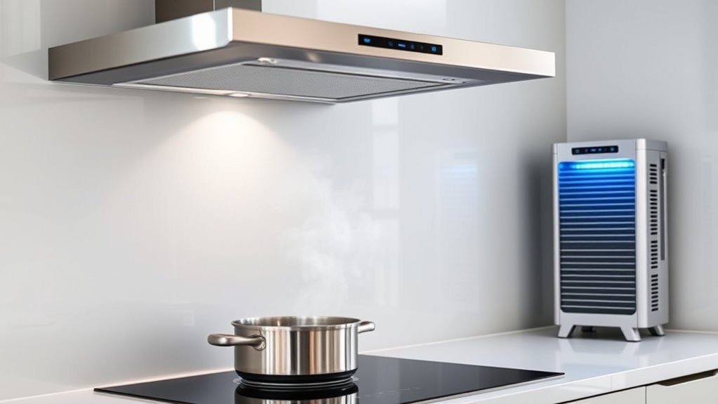 removing kitchen air pollutants