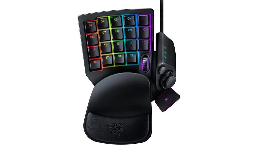 rgb backlit gaming keypad