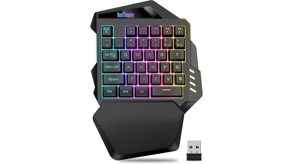 rgb backlit wireless keyboard