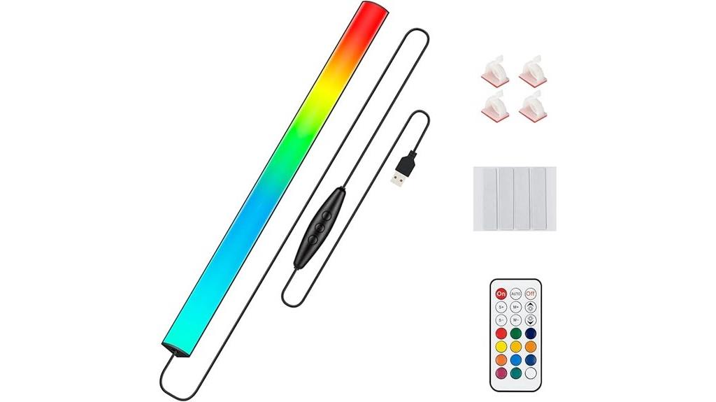 rgb led desk light