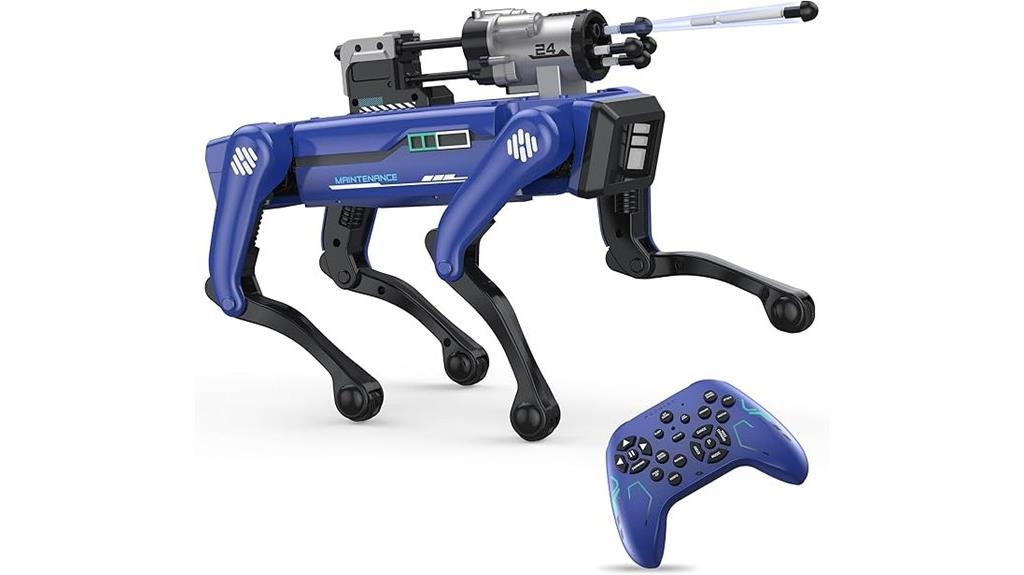 robotic dog with voice