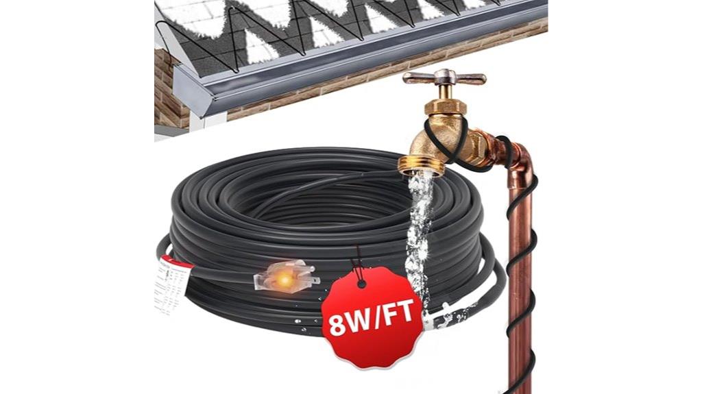 roof and gutter heating cables