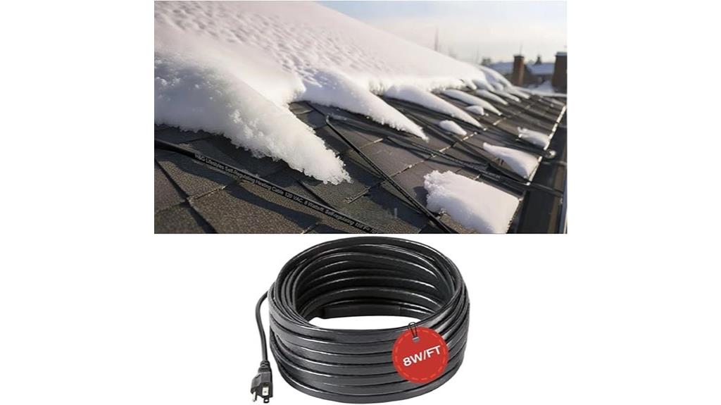 roof snow melting kit
