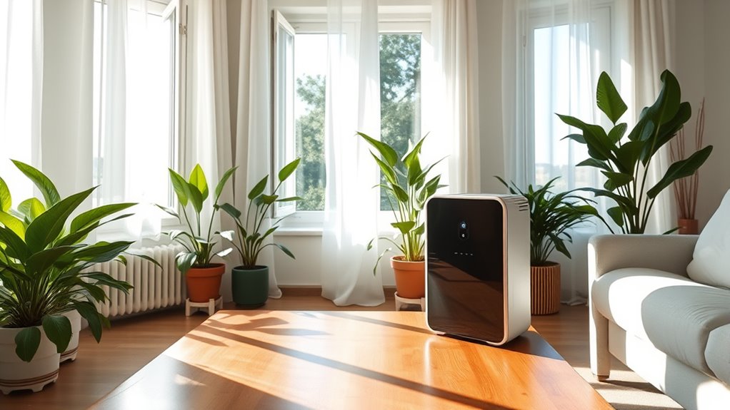 room size filtration noise