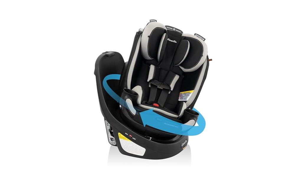 rotational 2 in 1 car seat