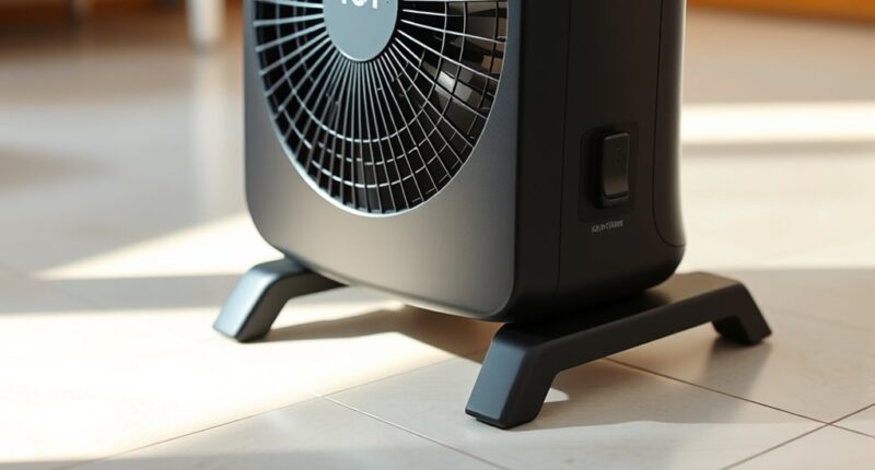 safe fan heater options