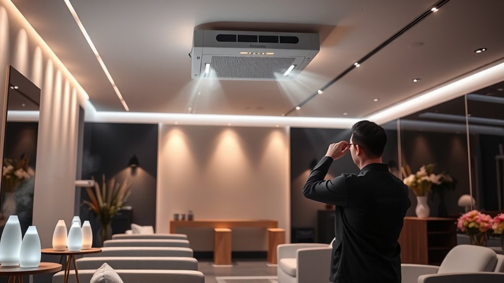 salon air quality control