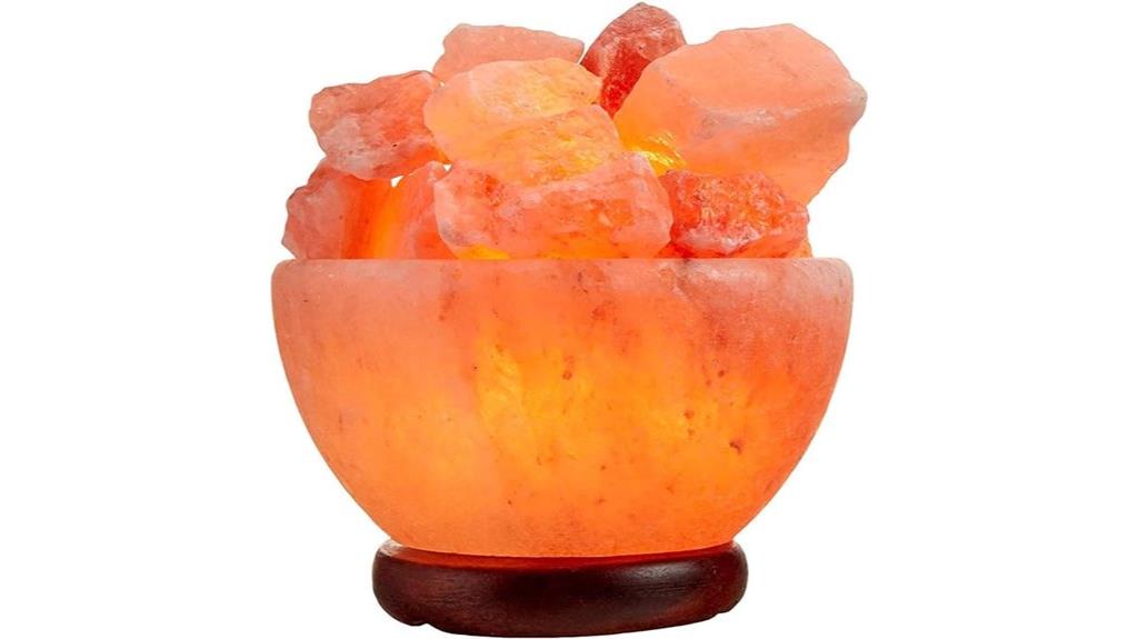 salt lamp with dimmer