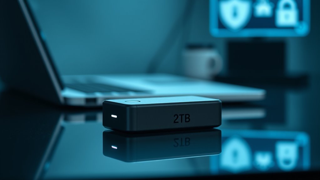 secure portable data transfer