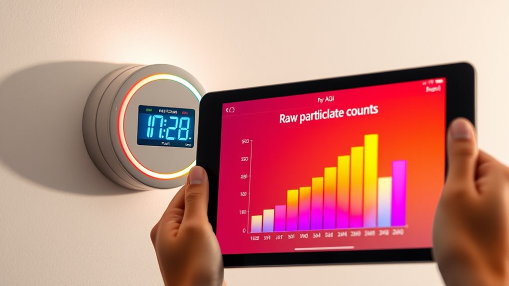 sensor data to aqi