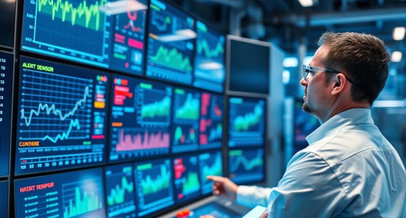 sensor data trigger alerts