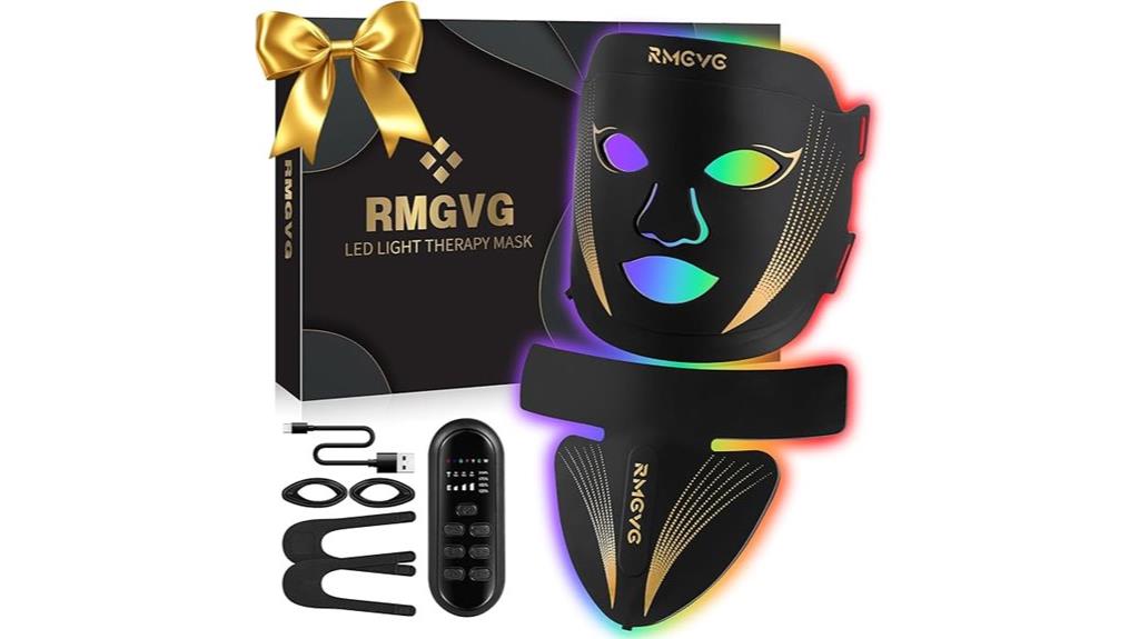 seven color led face mask