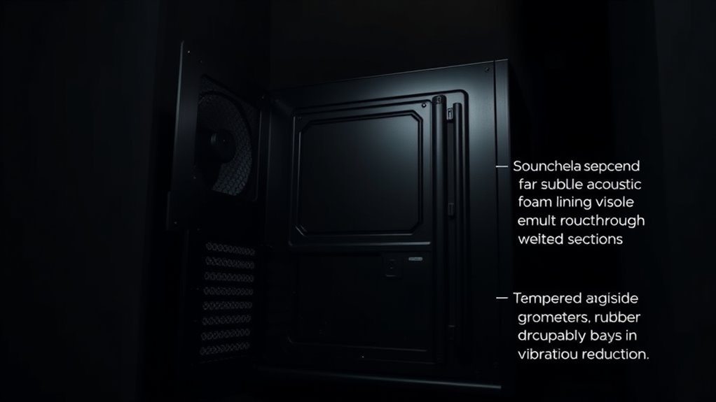 silent cooling and insulation