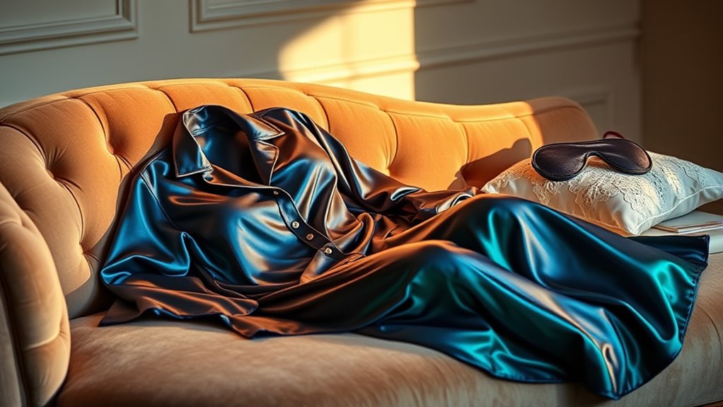 silk pajama set tips