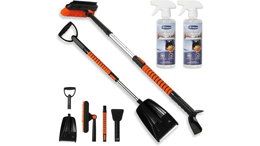 six in one snow removal set