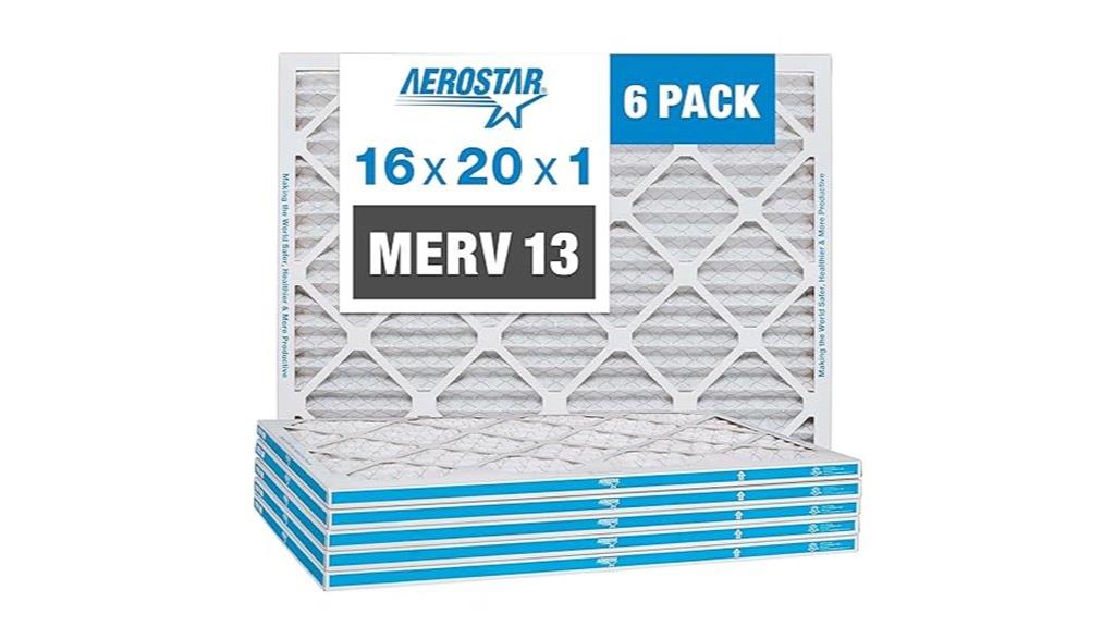 six pack merv 13 filters