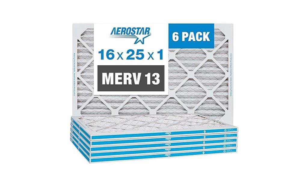 six pack merv 13 filters