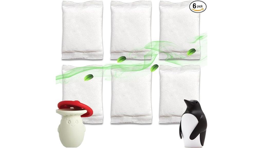 six pack refrigerator deodorizer