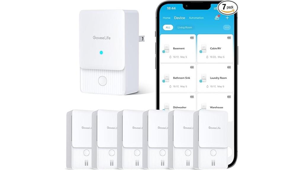 six pack wifi leak detectors