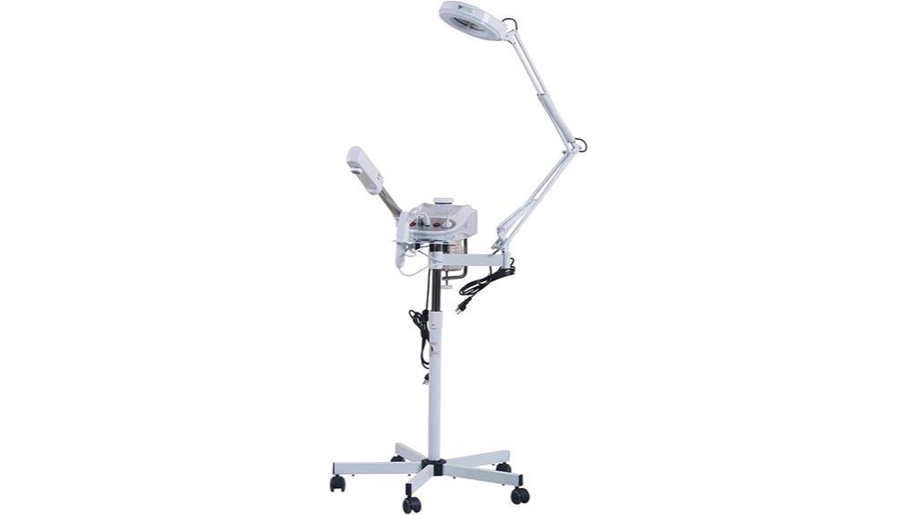 skincare equipment with mag lamp