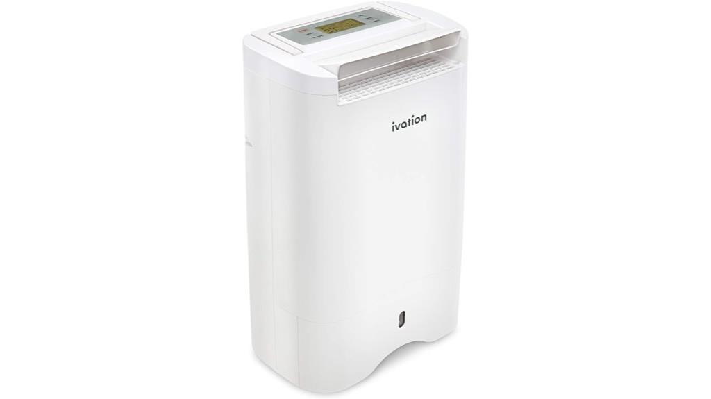 small area 19 pint dehumidifier