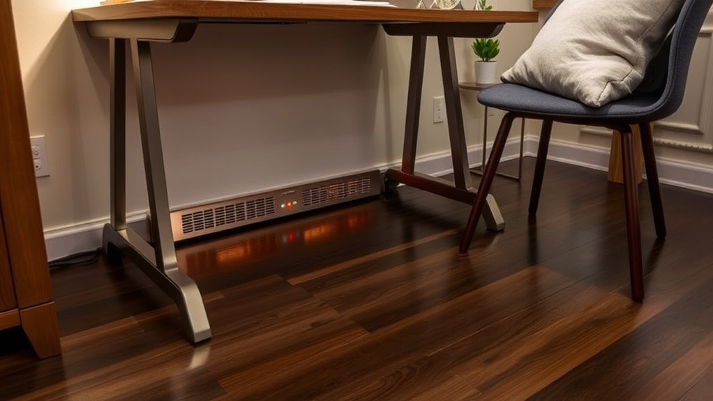 small desk heater options