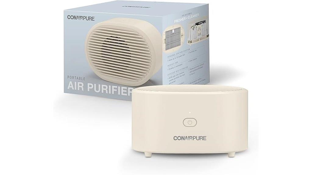 small portable air purifier