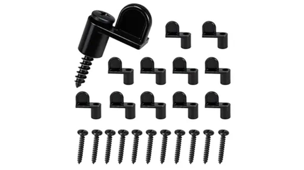 small screen clip screws