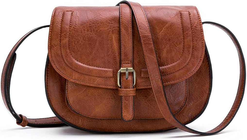 small women s saddle purse