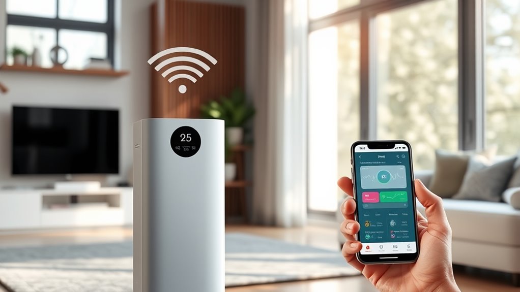 smart air purifier connectivity