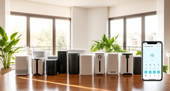 smart app controlled dehumidifiers