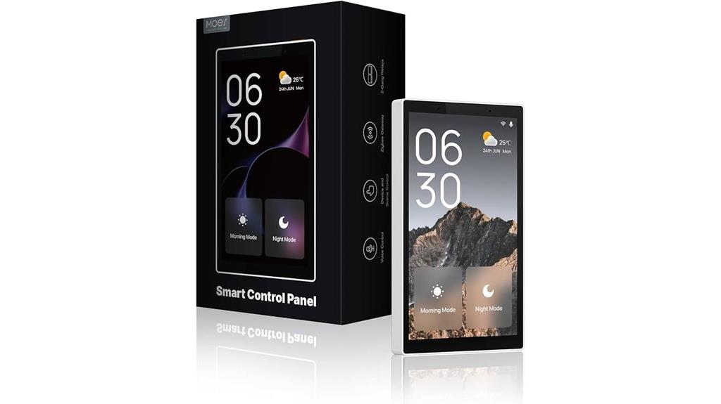 smart home touchscreen panel