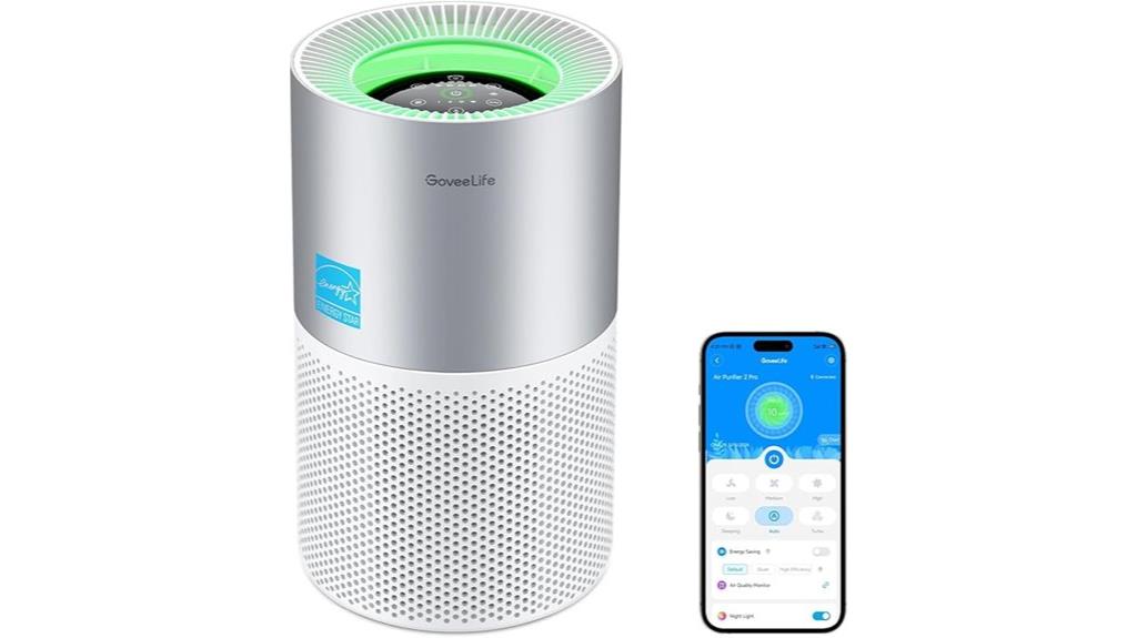 smart large room air purifier